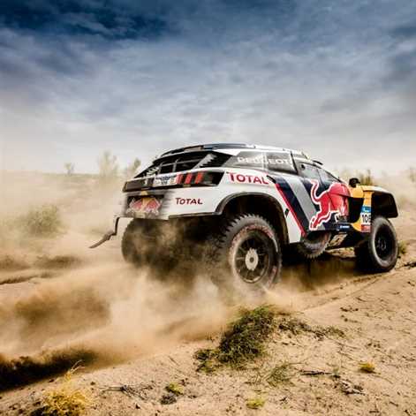 Peugeot 3008DKR w Maroku